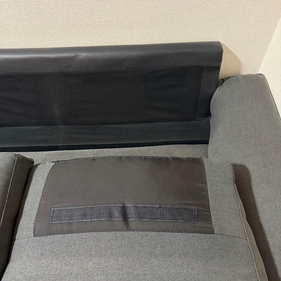 ソファ　カウチソファ　３人掛け　ソファーセット　オットマン付き　フルカバーリング