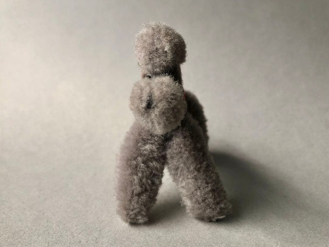 Steiff ポンポンプードル グレー