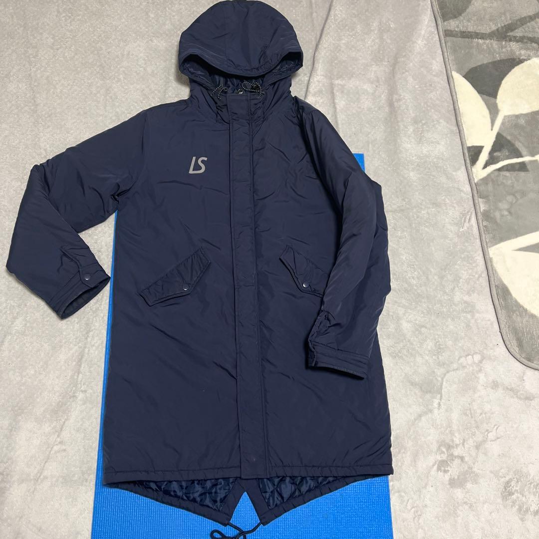 LUZ e SOMBLA ハーフベンチコート ネイビー　サイズXL