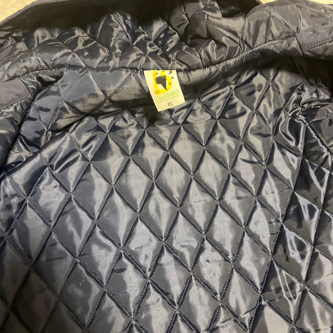 LUZ e SOMBLA ハーフベンチコート ネイビー　サイズXL