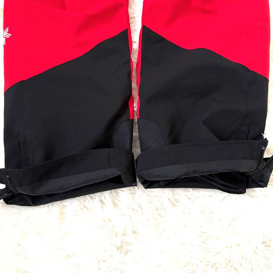 ゴールドウイン GOLDWIN スキーウェア　赤　上下セット　上L 下XL