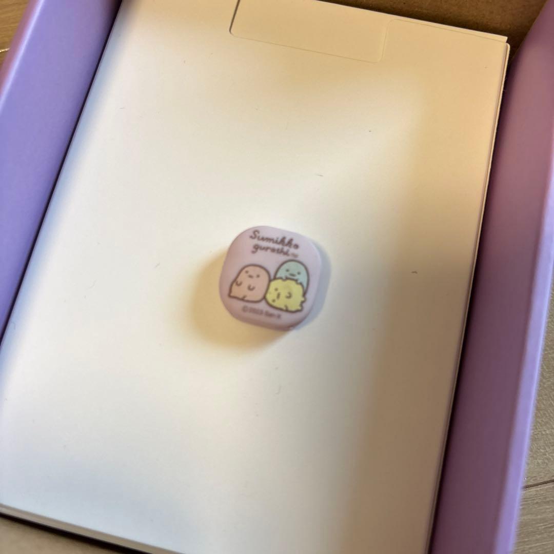 【美品】 (別途購入のケース付)すみっこ　キッズフォン3 画面キズなし