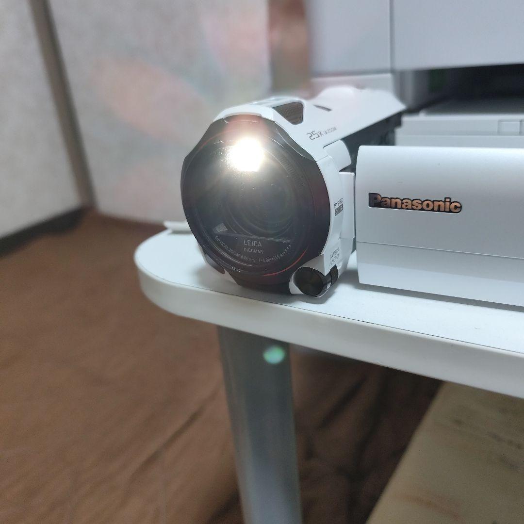 【ジャンク品】パナソニック 4K ビデオカメラ VX992M-W