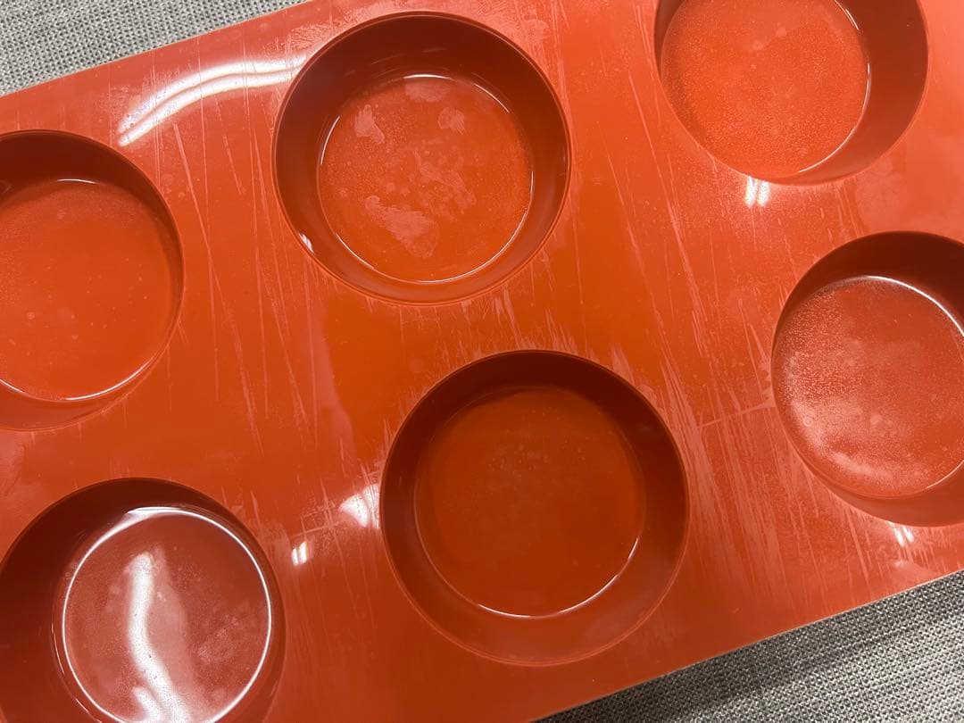 シリコマート社 製菓シリコン型 6個取 SF046 フランモールド70 12枚