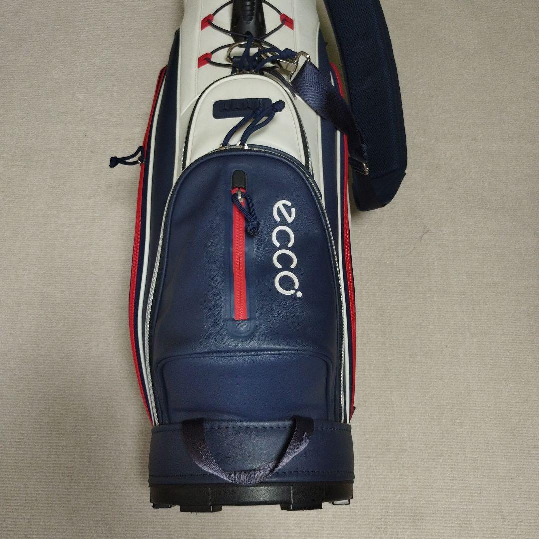 ecco キャディバッグ ホワイト/ネイビー/レッド ※希少レア物※