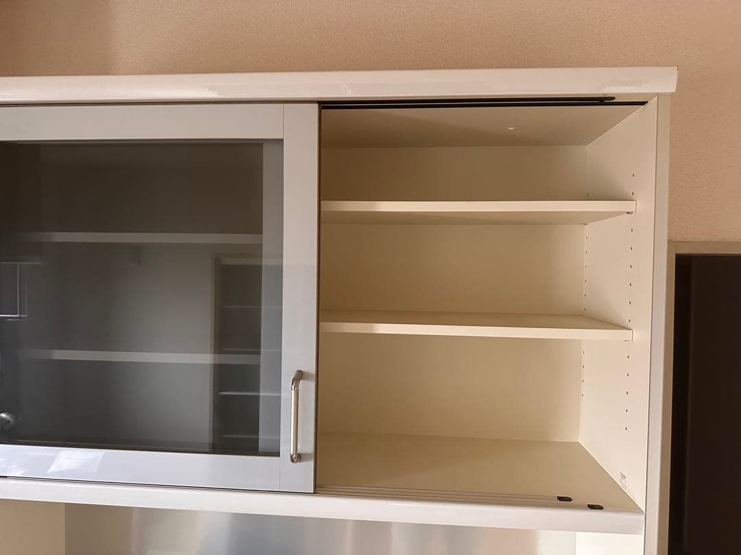 最終値下げ！年末迄。パモウナ食器棚幅120cm