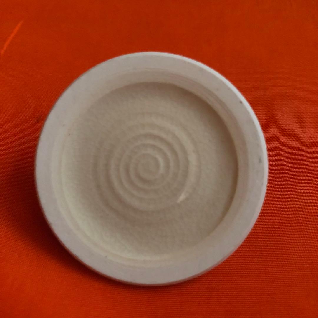 茶道具　仁清写赤線文　森里陶楽造　茶器　高台寺窯