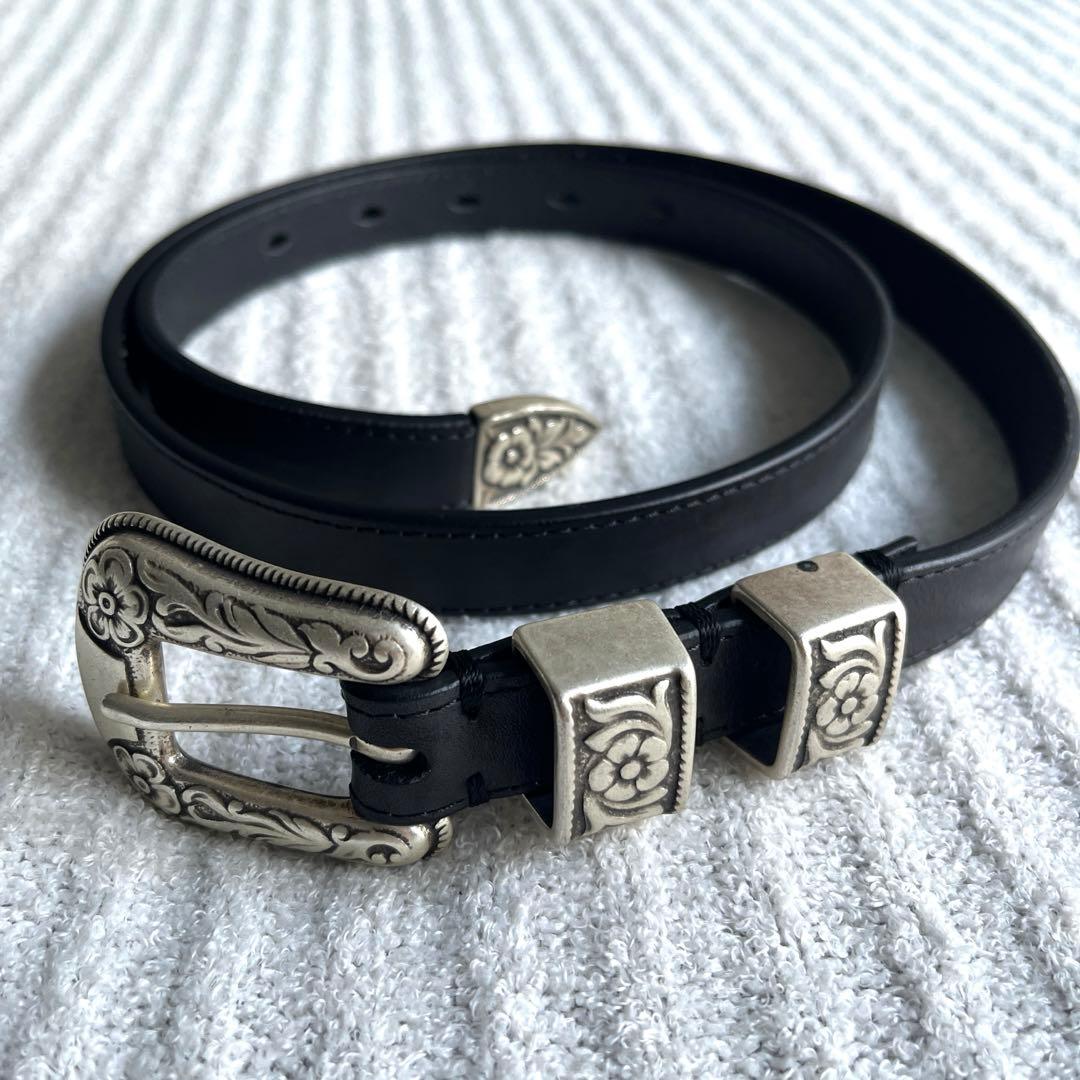J&M DAVIDSON WESTERN BUCKLE ウエスタンバックルベルト