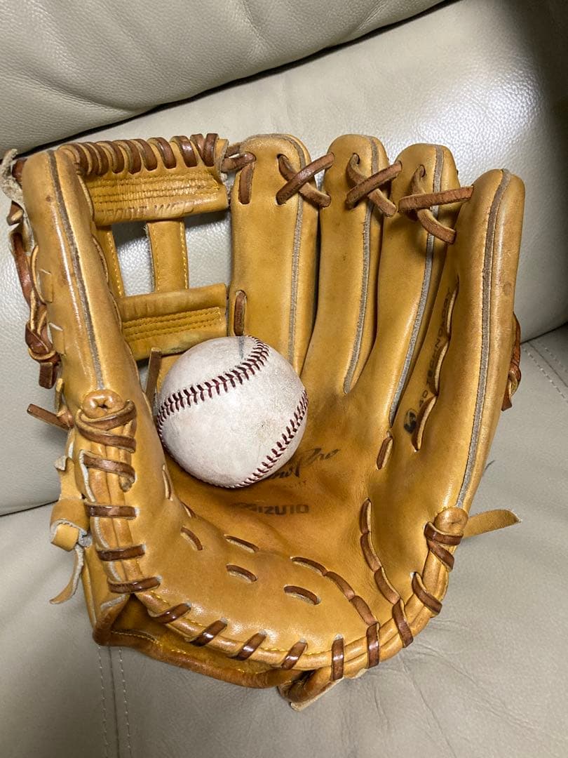 Mizuno ミズノプロ　硬式 ブラウン 4Dテクノロジー