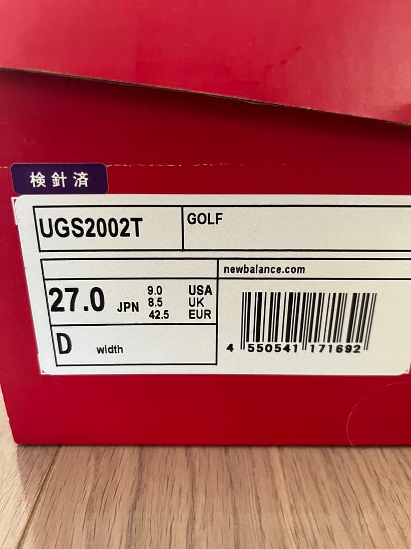 new balance golf UGS2002T 限定　27 ニューバランス