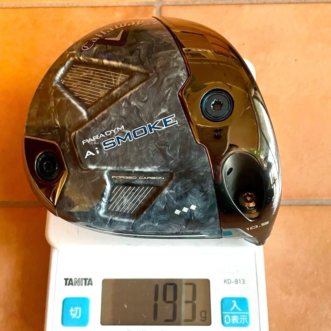 パラダイム Ai SMOKE トリプルダイヤ キャロウェイ ドライバー 美品