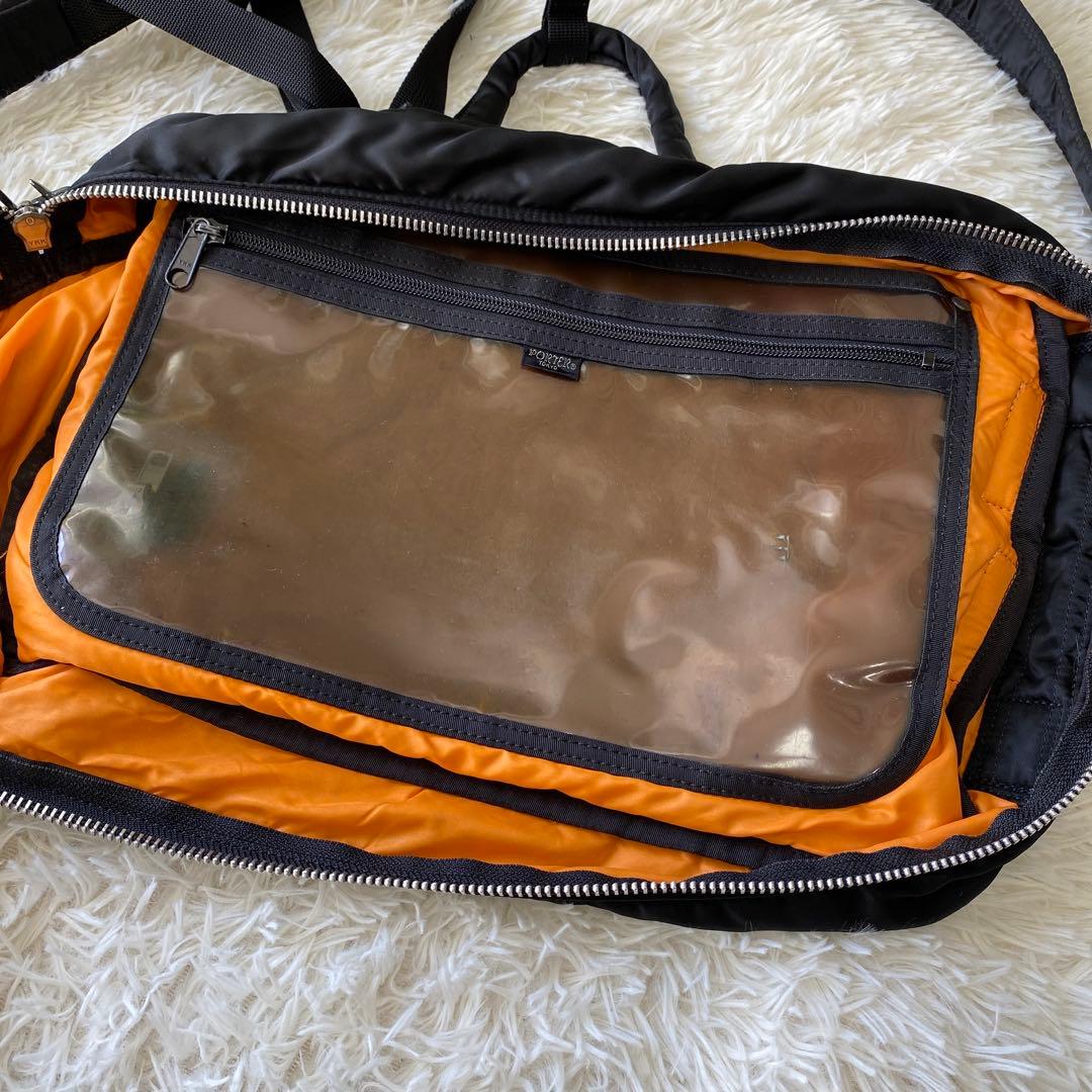 ✨美品✨ ポーター　吉田カバン　ビジネスバッグ　タンカー　3way　ブラック　黒