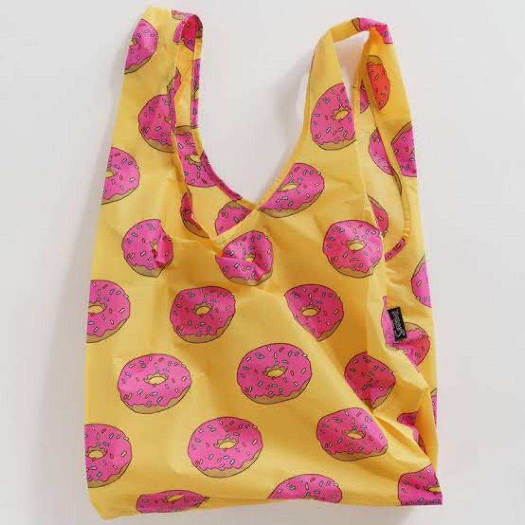 BAGGU シンプソンズ　キースへリング　 エコバッグ　ポップアート　ドーナツ