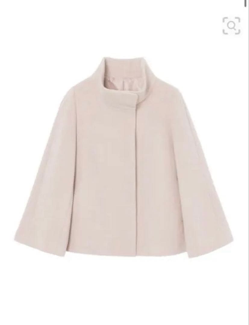 ANAYI ウールビーバーショートコート36