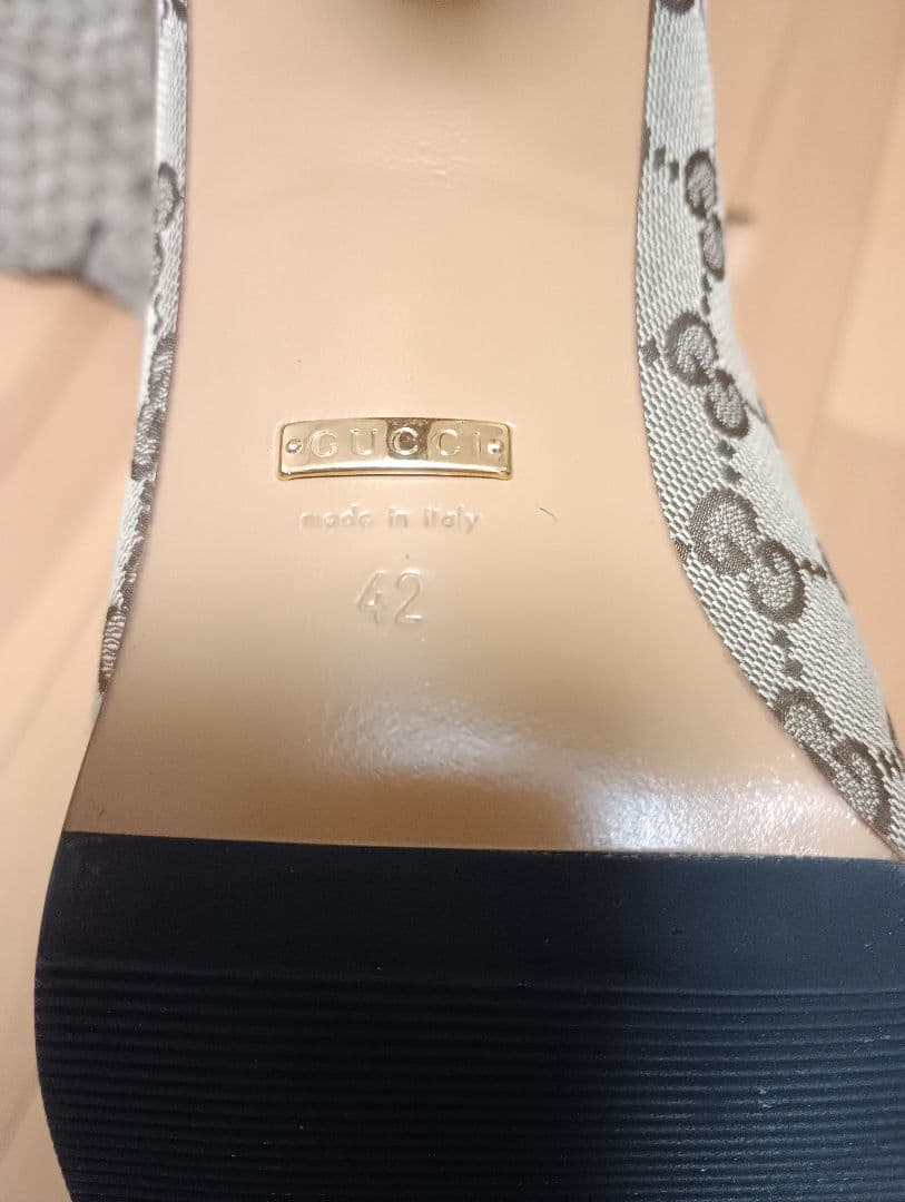 Gucci ニーハイブーツ サイズ42 保存袋付き