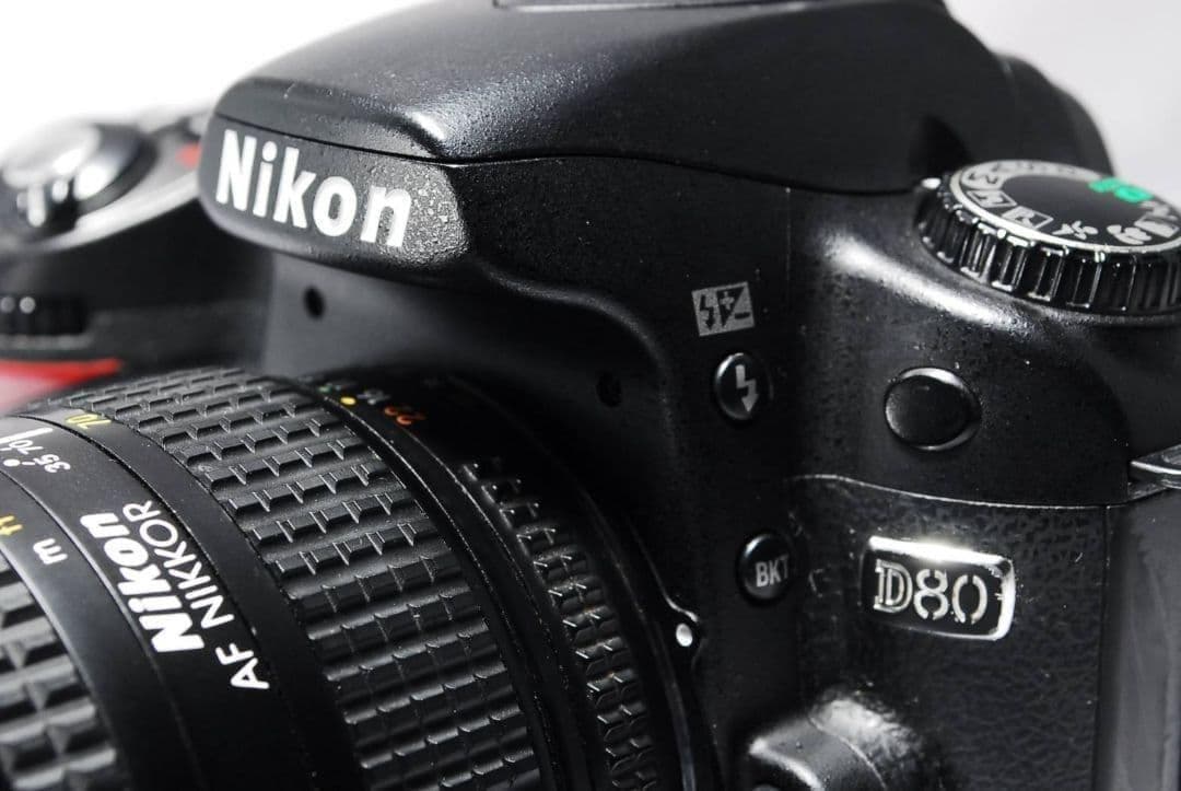 ♥すぐ使える♥ニコン Nikon D80 一眼レフ 標準レンズ付き 動作良好