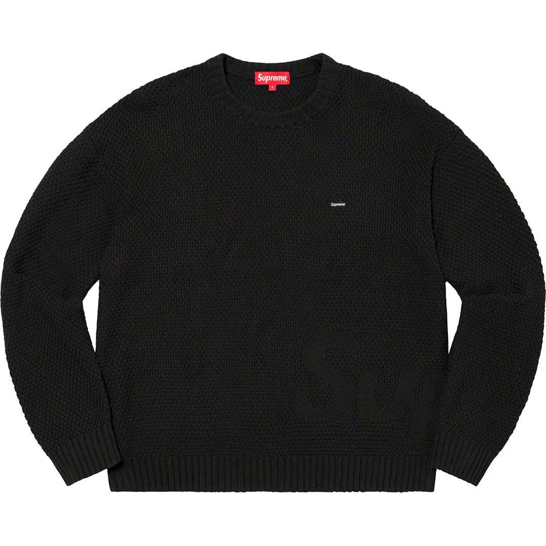 トップス Supreme 20FW Textured Small Box Sweater