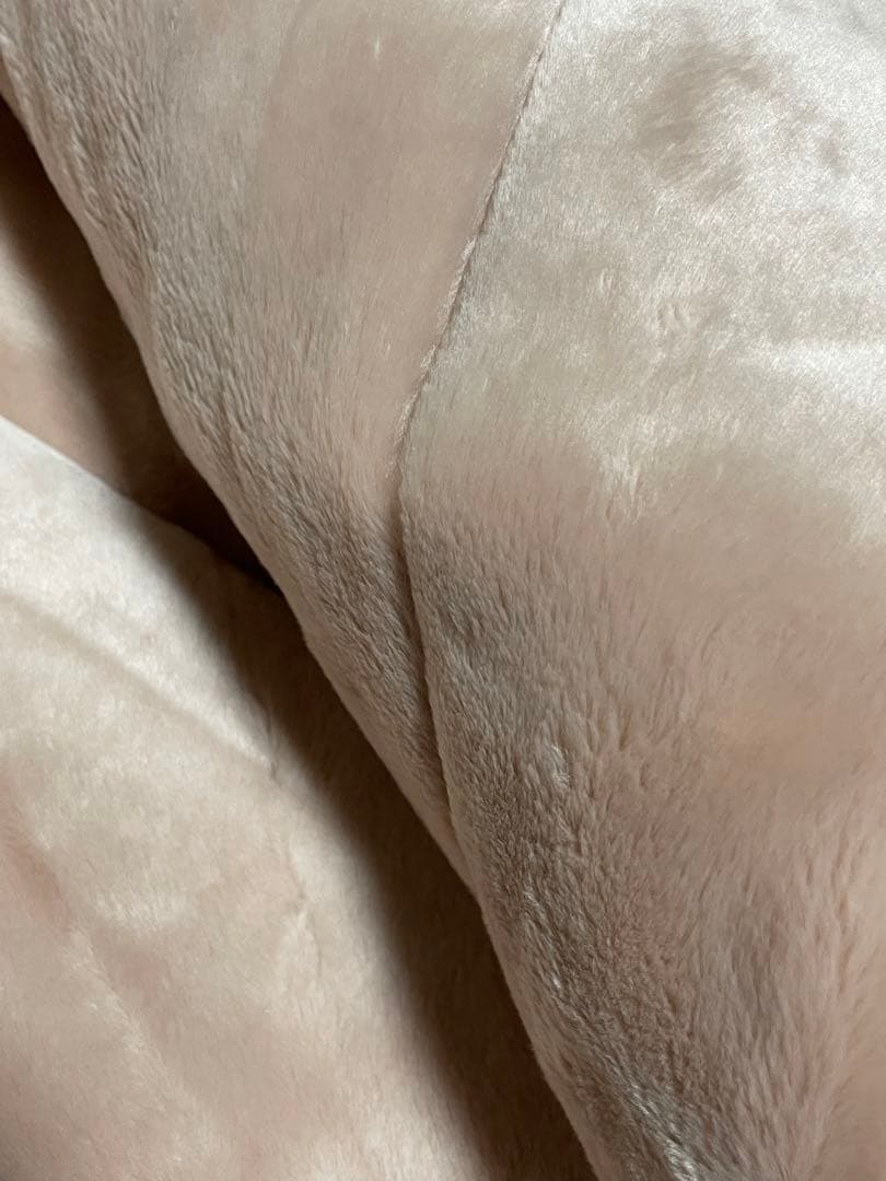 スーパームートン敷パッドS (遠赤外線加工)ピンク色