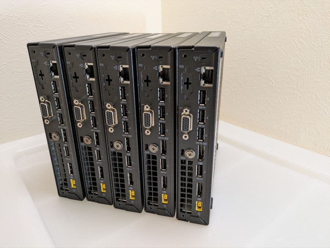 Lenovo M710q Core i3-7100T 8GB 5台