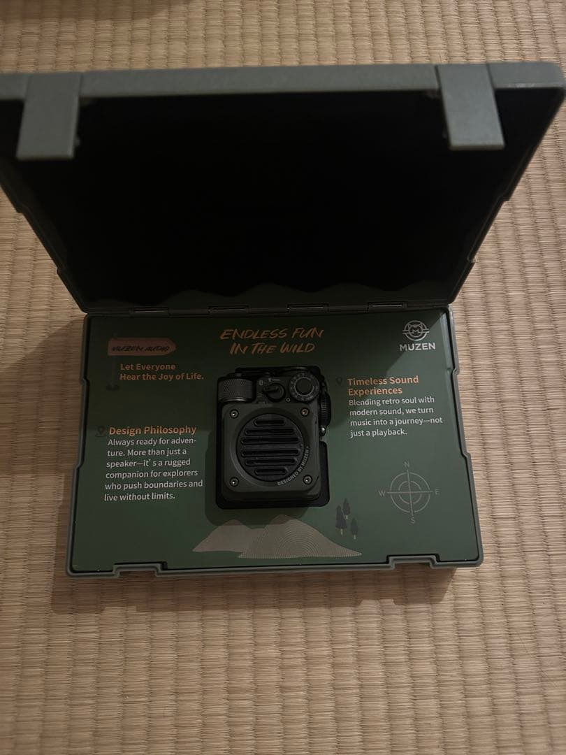 【新品未使用】 MUZEN Wild Mini 第3世代 ジャングルグリーン