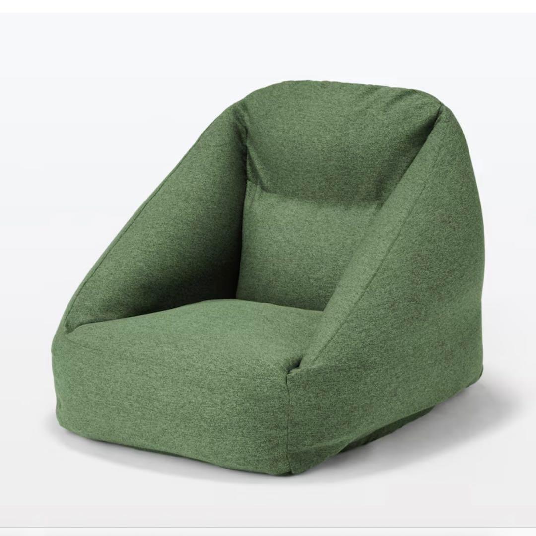 空気でできたソファ グリーン