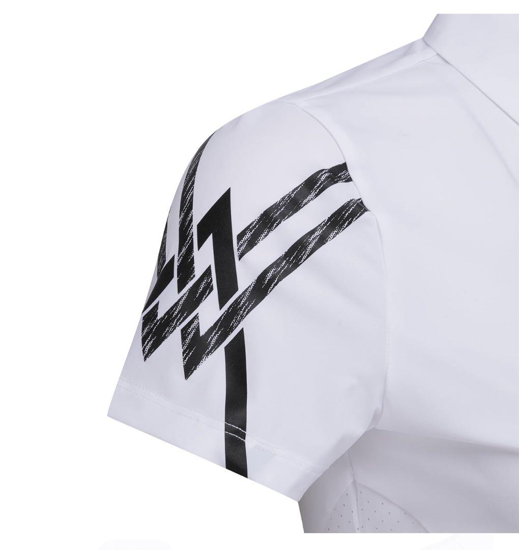 WOMEN SM LOGO POINT SHORT T-SHIRT タグ付き