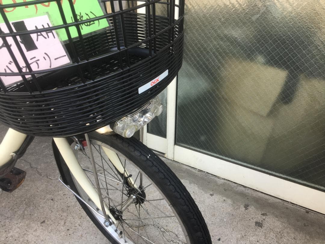 地域限定送料無料　パス　シオン　12,3AH　小径車　白②　神戸市　電動自転車