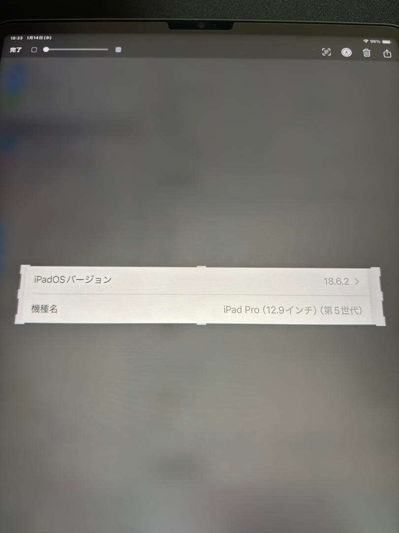 Apple iPad Pro12.9インチ第5世代