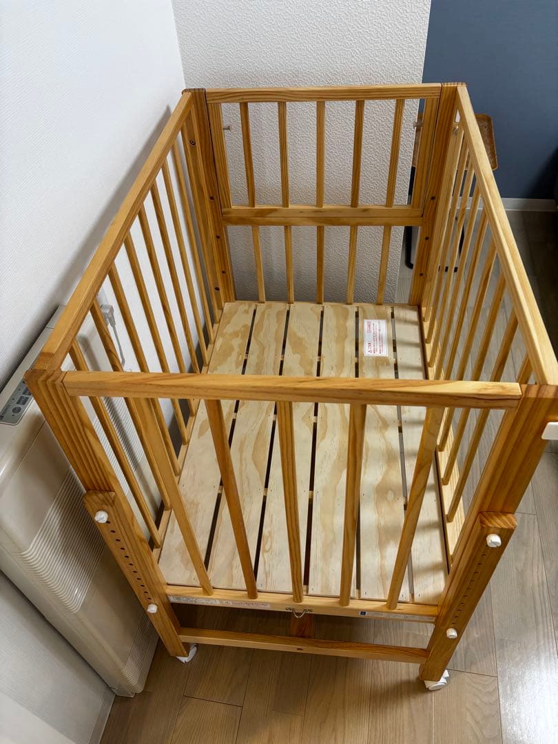 そいねーる　ミニベビーベッド 専用マット　枕　シーツ　おくるみ付き