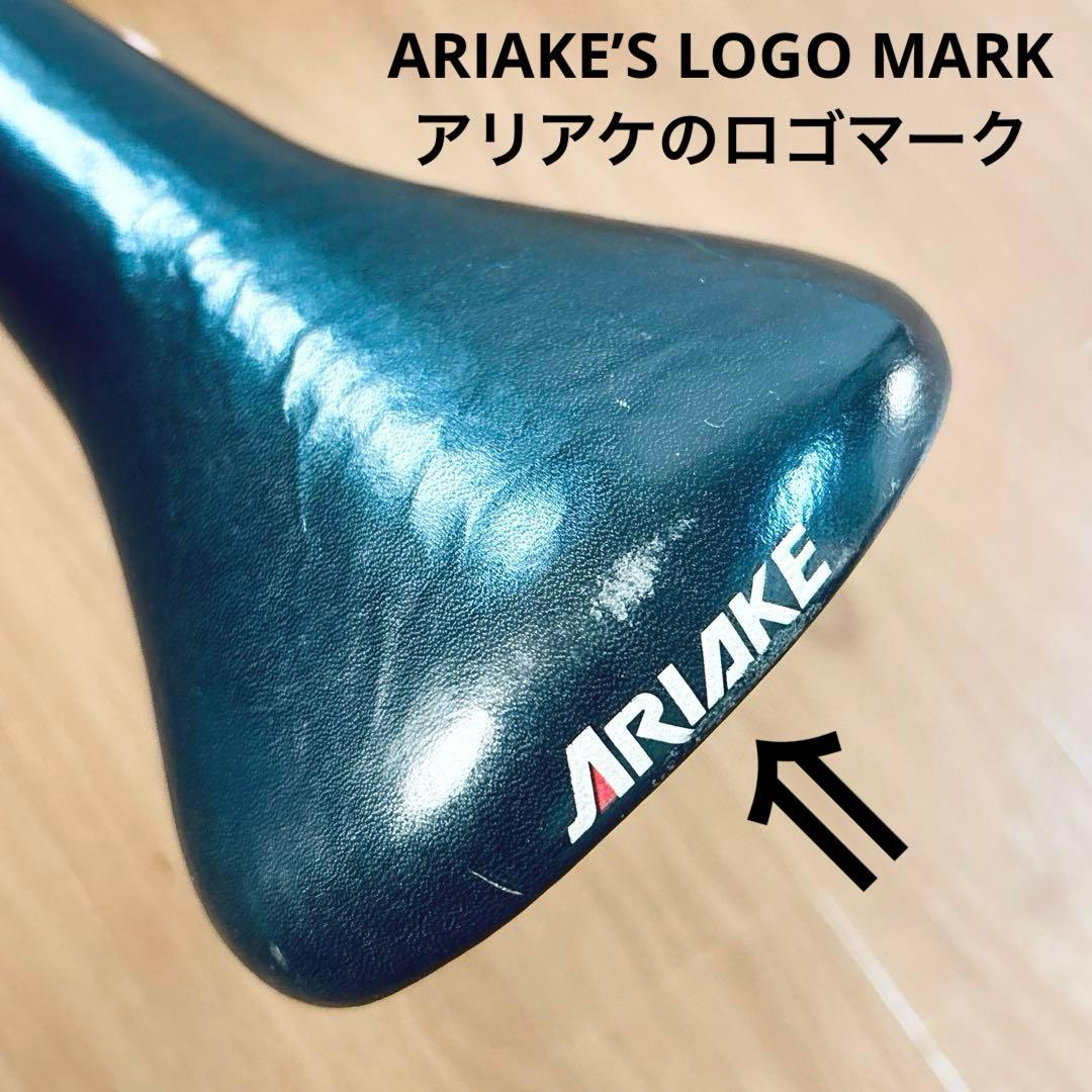 希少 アリアケジャガー２チャンピオン ピスト NJS刻印入りサドル 黒