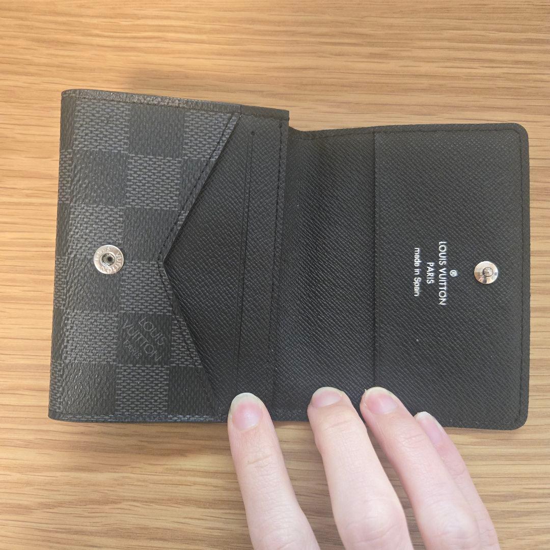 LOUIS VUITTON ダミエ レザー 名刺入れ