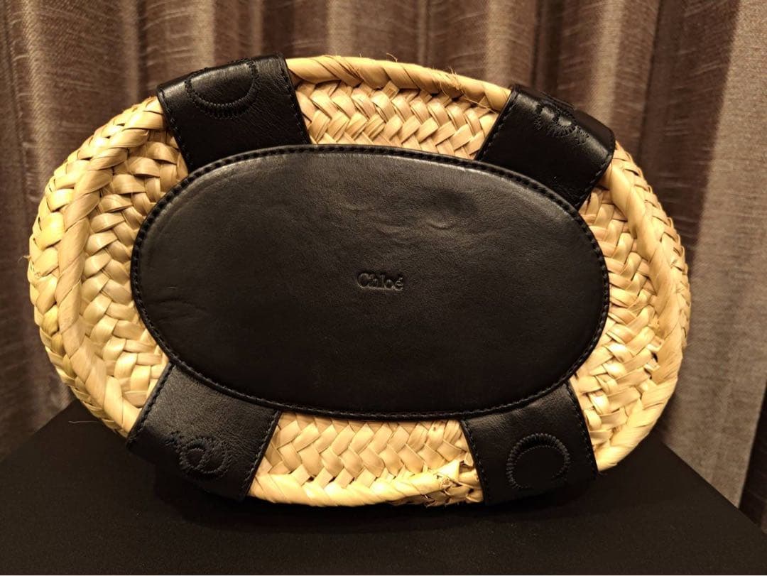 Chloe SENSE クロエ　センス　バスケット トートバッグ　かごバッグ