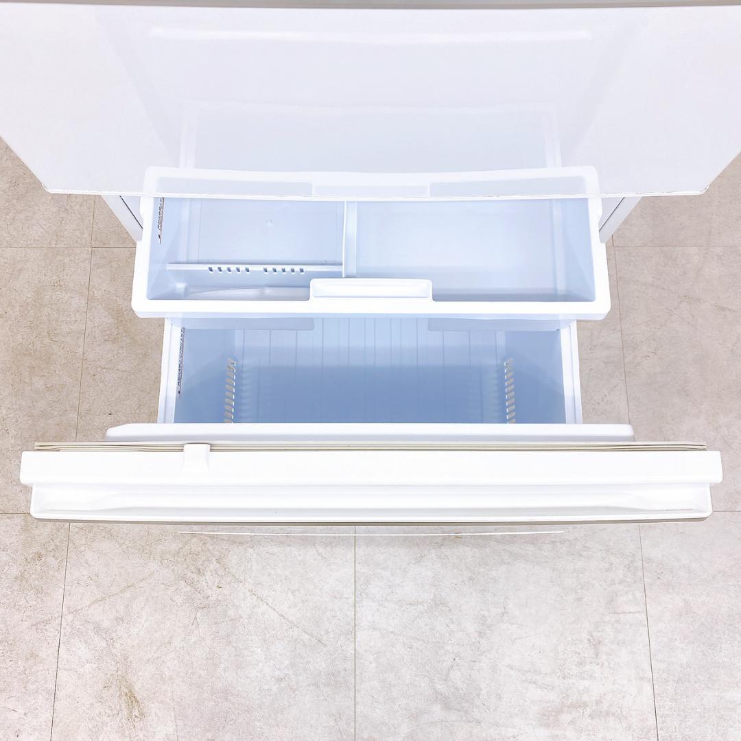 2023年製 三菱 365L 冷蔵庫 MR-CX37JL-W 3ドア 左開き