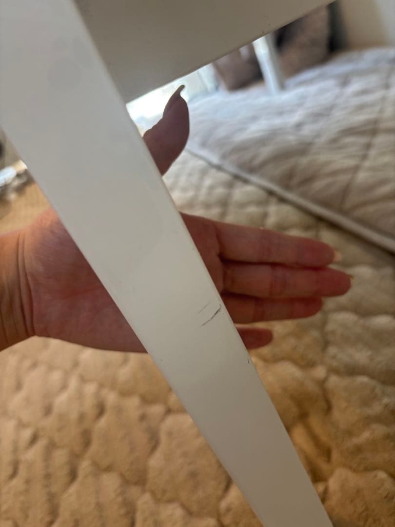 センターテーブル CTエスペルト120 WH 大理石風ガラステーブル