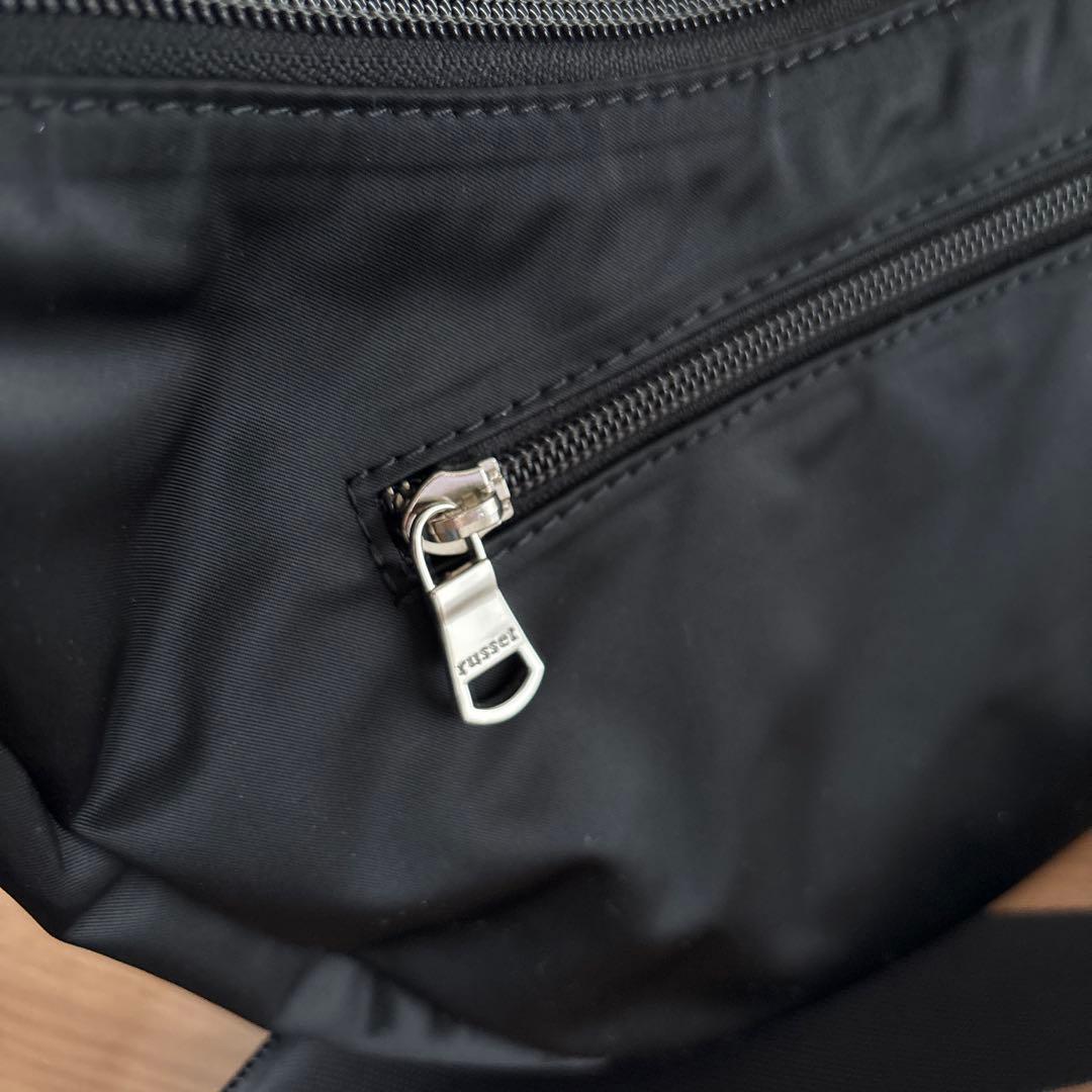 russet ラシット☆クラウズナイロン ラウンドショルダー撥水加工　最終値下げ