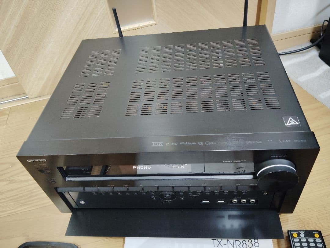 【美品】ONKYO オンキョー AVアンプ TX-NR838 動作確認済