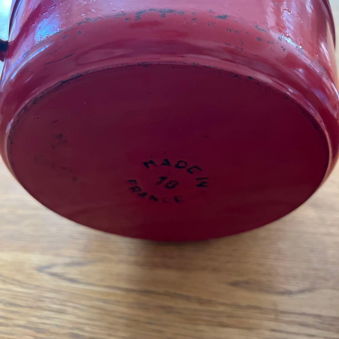 STAUB ラ・ココット 鍋 赤　18センチ