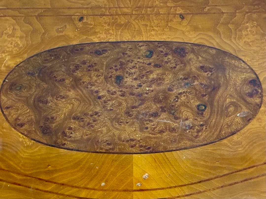 管453☆イタリア製☆アンティーク☆象嵌細工☆3段チェスト