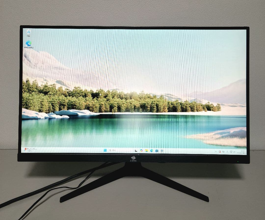 美品　Z-EDGE 25インチ 240Hz ゲーミングモニター　UG25I