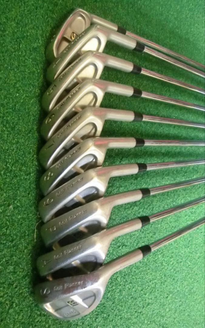 激レア！ゴルフプランナー　GP-PROFOGEDアイアン１０本セットFCM6・０