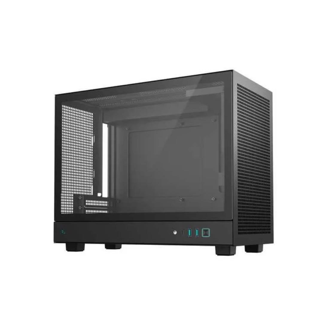 Deepcool CH160 Plus マイクロatxケース 黒 ブラック