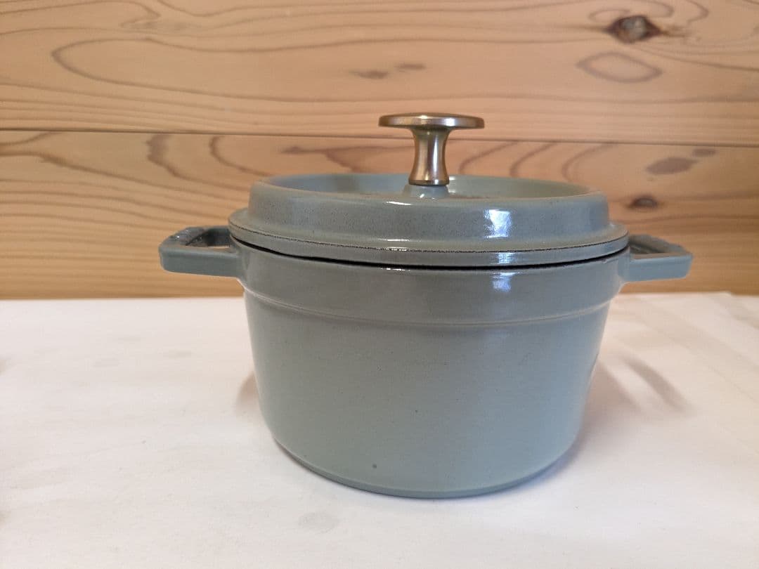 Staub　ストウブ 鍋 14cm ユーカリ ピコ ココット　ラウンド