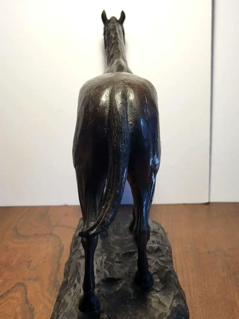 馬のインテリア 高岡銅器 「 静馬 」芳山作