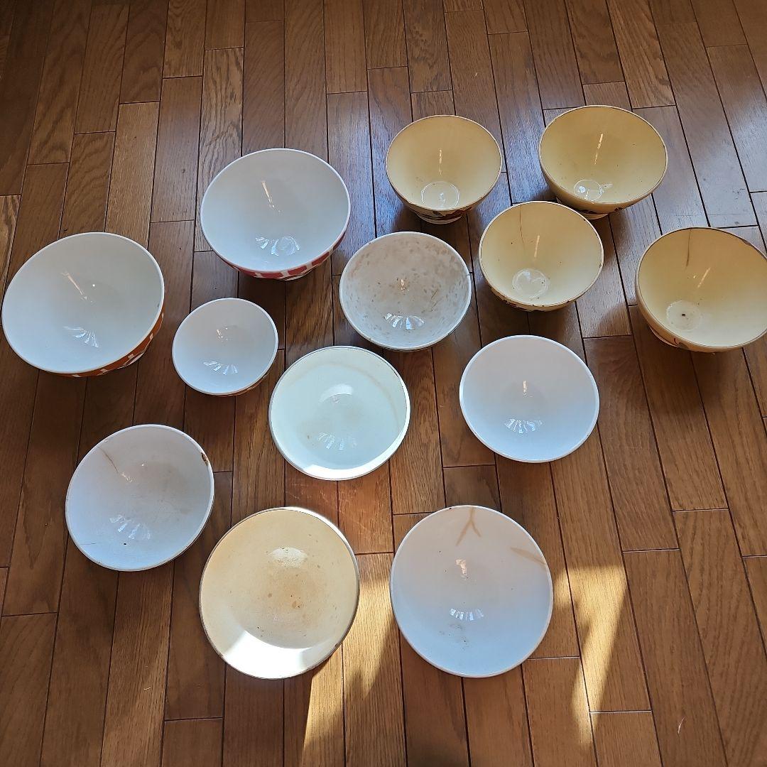 カフェオレボウル13点セット フランス蚤の市