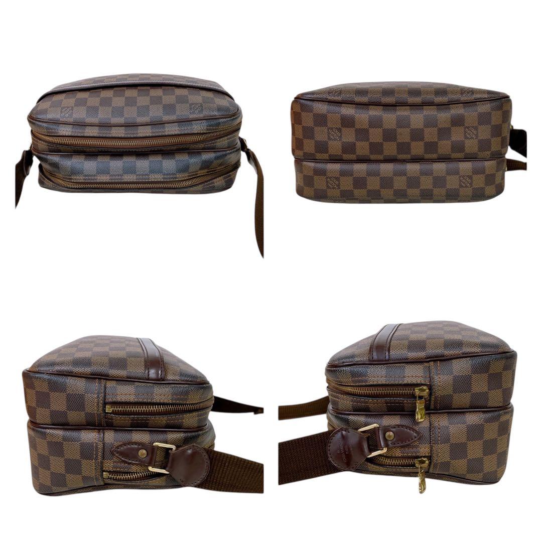 希少　ルイヴィトン　ダミエ　リポーターPM　ショルダーバッグ　ブラウン　4570