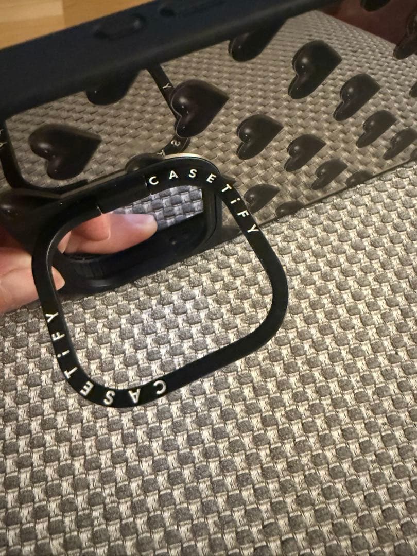 CASETiFYミラータイプマグセーフ、カメラリングiPhone16Proケース