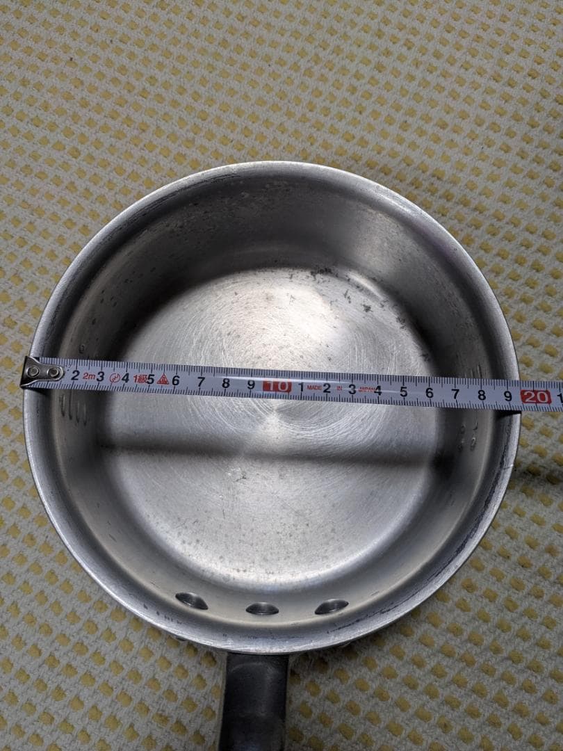 業務用 アルミ片手鍋　3点セット