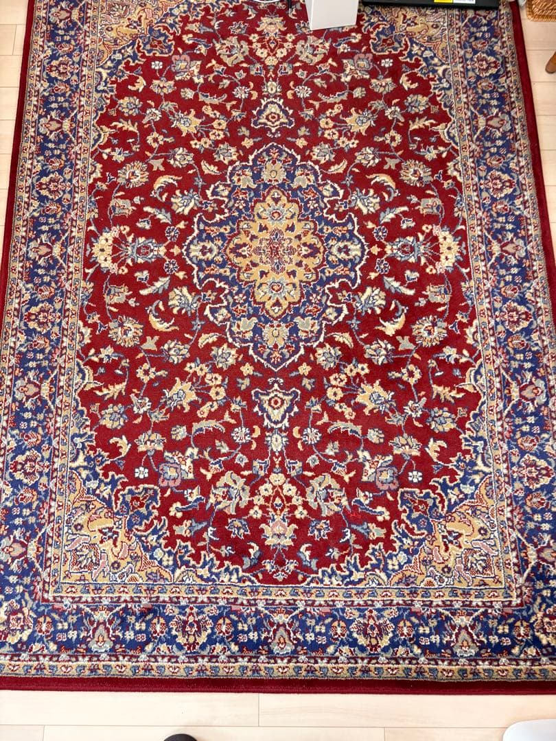 イケア　ラグ カーペット133x195 cm ポリプロピレン 100%