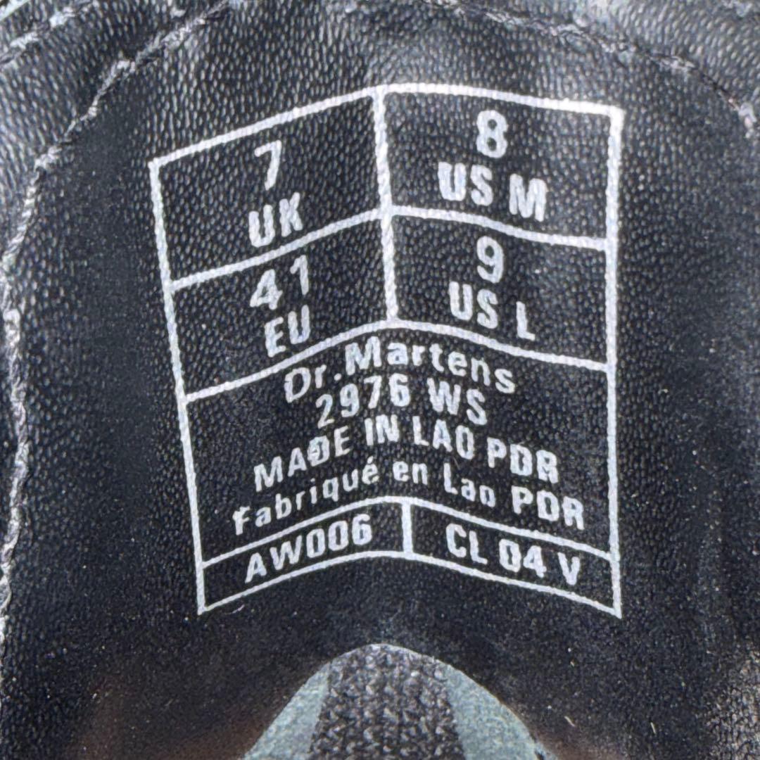 【ドクターマーチン 】2976 ホワイトステッチ チェルシーブーツ サイドゴア