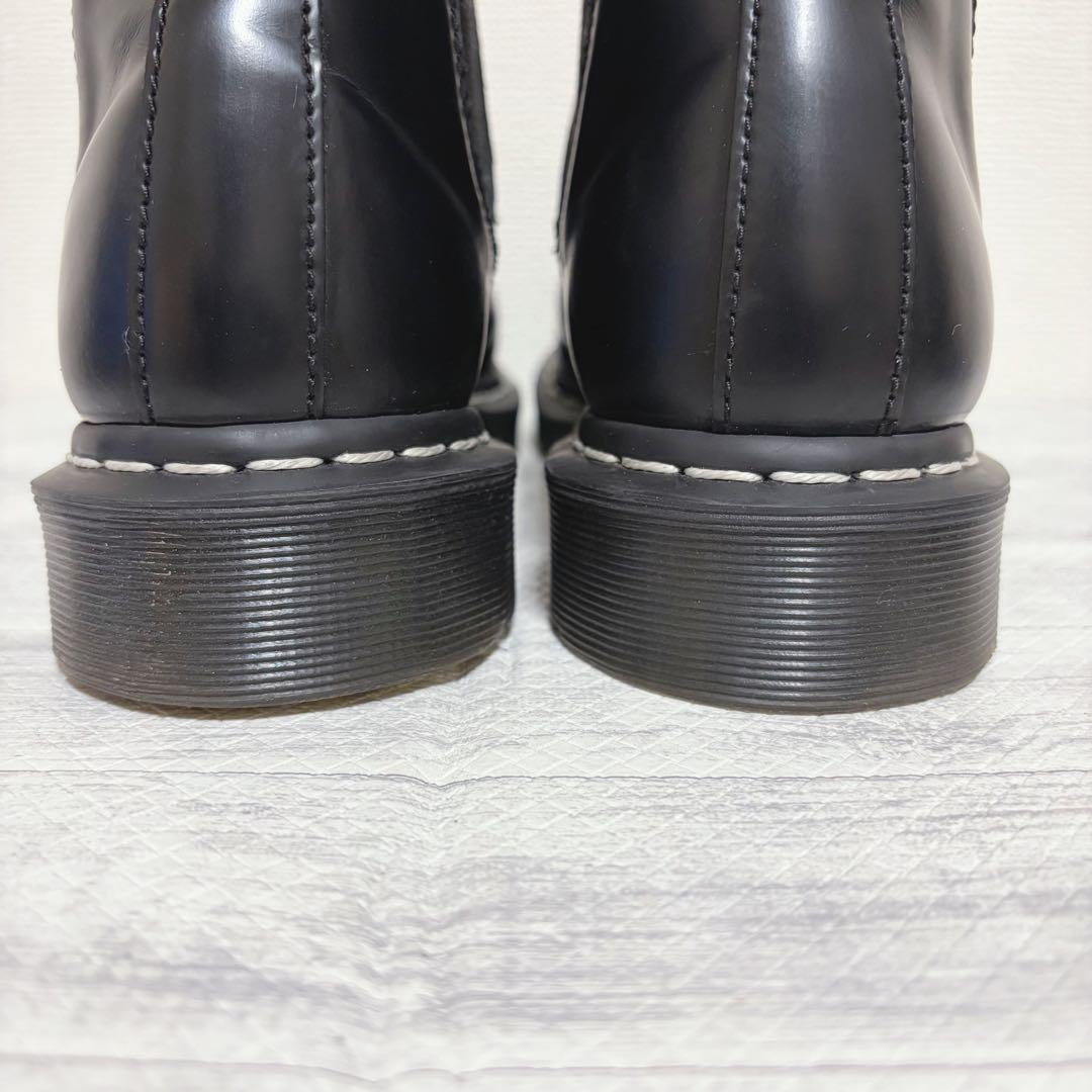 【ドクターマーチン 】2976 ホワイトステッチ チェルシーブーツ サイドゴア